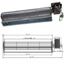 VENTOLA TANGENZIALE ARIA STUFA