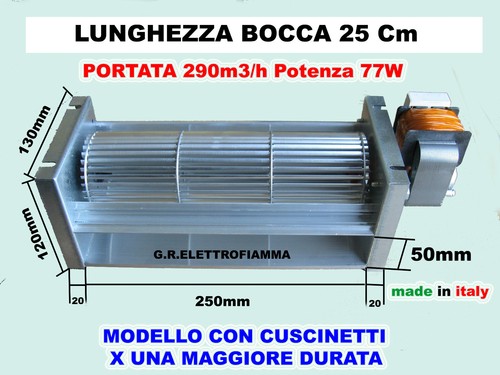 Ventola tangenziale per stufe - ventola,