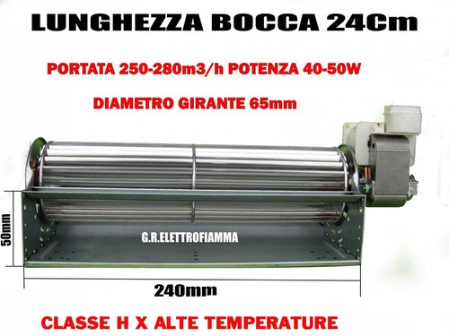 Ventola tangenziale stufa - ventola,
